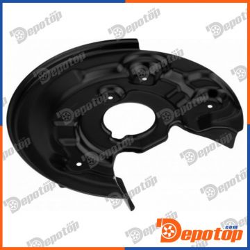 Déflecteur, disque de frein arrière gauche pour VW | HTO-VW-068, 175282